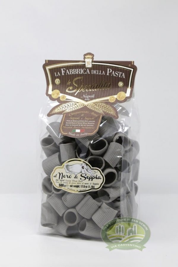 Mezzi Paccheri Rigati al Nero di Seppia 8033406265959